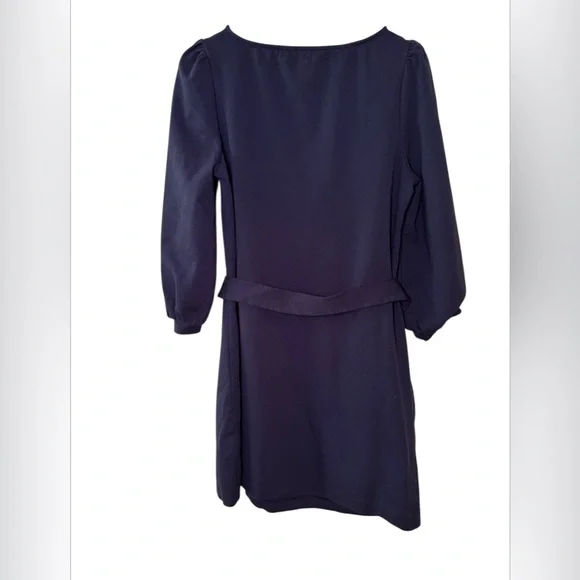 Boden tie jersey shift dress, size 14 - Picture 3 of 5